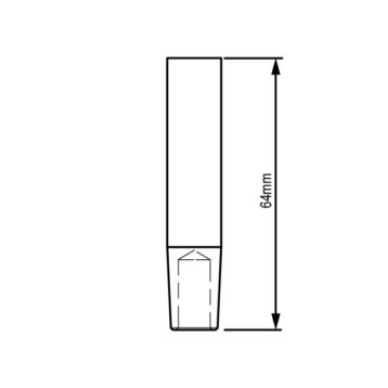 ESL121-FLAT-TIPPED-64mm-spot-welding-electrode