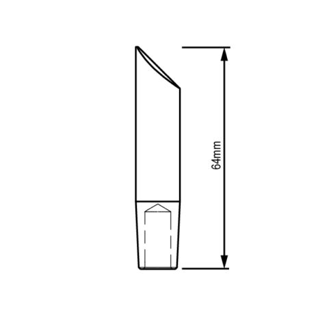 ESL123-OFFSET-POINTED-64mm-spot-welding-electrode