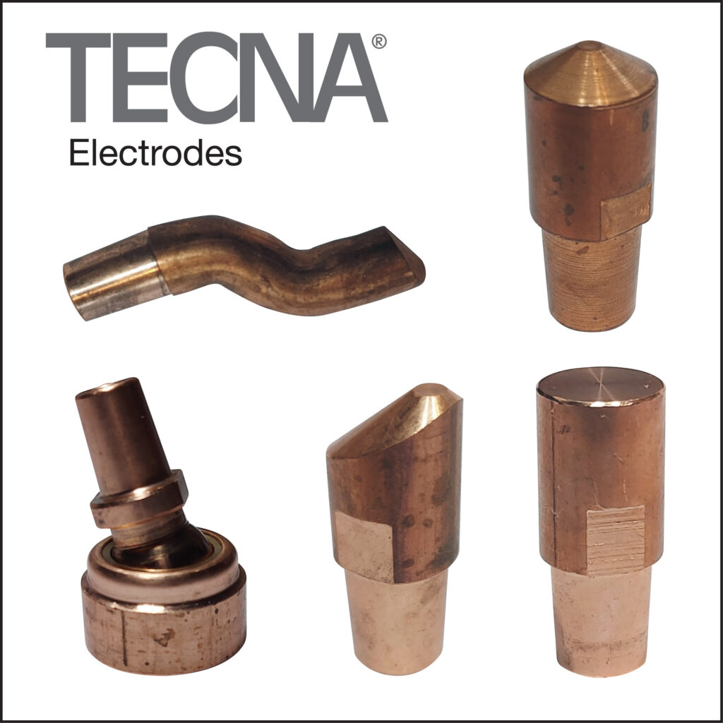Tecna spot welding electrodes