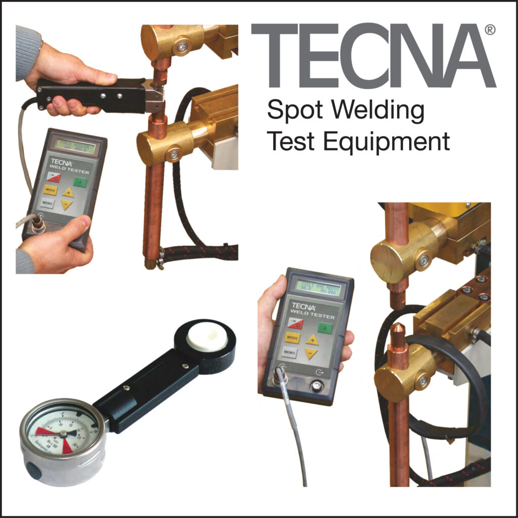 Tecna spot welding test equipment
